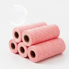 Multi-purpose Spunlace Nonwoven Fabric Disposable Kitchen Paper Roll Cleaning cloth