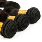2019 Cheap Natural Brazilian Human Hair, Unprocessed Real Human Hair Extension