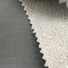 Three Layer Laminated Polyester Pongee Fleece Fabric Waterproof Breathable 10k/8k For Garment and Uniform