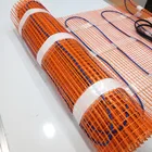 Factory Lowest Price Pvc Floor Heating 120wft under tile electric heating mat 5v heating mat