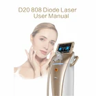 808nm Diode Laser Hair Removal Machine