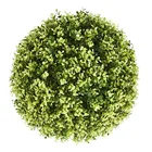 factory price cheep artificial plant plastic flower ball for interior decoration plastic flower