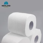 Standard Size White Embossed Toilet Tissue Paper for toilet