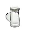 Thickened crescent cooling kettle glass water jug with lid Juice pot