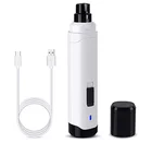 Wholesale professional pet grooming supplies rechargeable trimmer clippers usb 2 Speed electric dog cat nail grinder