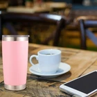 Wholesale 20oz Double Wall Vacuum Insulated Travel Mugs Stainless Steel Tumbler Wine Cups 20 Oz Stainless Steel Tumbler