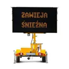 Outdoor Led Display for Traffic Control Advertising Variable Message Truck Mounted Vms Sign