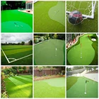 Golf Artificial Grass For Golf Best Outdoor Mini Golf Green Artificial Carpet Grass For Basketball