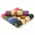 Custom Logo Eco Friendly Pilates Yoga Mat GYM Mat Cork Natural Rubber Yoga Mat