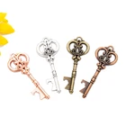 Wedding creative zinc alloy beer opener keychain bottle opener for promotion gift
