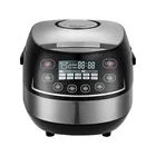2020 highly durable and functional electric 5 liter rice cooker set customized stainless steel