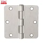 3.5"x3.5" US 15 Steel home door hinges with 1/4R corner