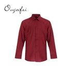 In-Stock Items wholesale yarn dyed solid casual shirts for men