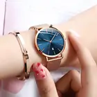 Watches Women New Watches Womens All Stainless Steel Mesh Band Luxury Watches Women Wrist New Fashion