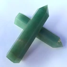 Metaphysical Crystal Powerful Green Aventurine Stone Obelisk Wands Point for Fengshui and Display