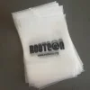 Custom frosted pe slider zipper poly bag plastic t-shirt zip lock clothing packaging bags