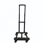 lightweight shopping trolley with extendable handle