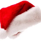 New Christmas Fancy Dress Accessories Santa Hat Christmas Hats For Adults And Kids Felt Red Christmas hat