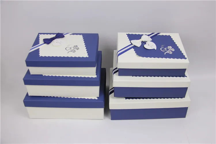 chinese factory high quality luxury custom paper gift box in low