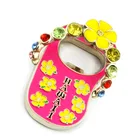 Wholesale custom zinc alloy bottle opener Metal Stainless Steel Shoes Bottle Opener