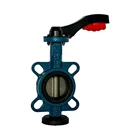 Manufacturing Butterfly Butterfly Manufacturing Ductile Cast Iron Lug Type Manual Butterfly Valve