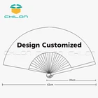 Wooden Wooden Fan Custom Spanish Hand Fan Wooden Fan Handle Promotional Fan