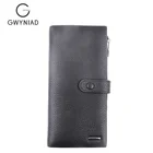 Wholesale grain leather mens leather travel wallet multifunction durable men's leather wallet