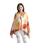 Wholesales new style sexy magic printed microfiber women Bath dress wearable Bath towel with mesh bag