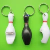 fashion bowling ball pin bottle opener keychain/ promotion gift ball key chain