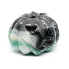 Hot sale natural jasper carved pumpkin shaped crystal crafts for Halloween gifts