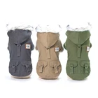 Thicken Hoodie Fashion Cotton Dog Pajamas Pet Dog Jacket Coat Sweater Winter Dog Clothes Apparel
