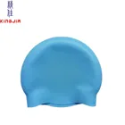 Funny High Elastic Silicone Nude Swimming Cap for Wholesale
