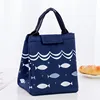 2019 New Design High Quality Waterproof Oxford Cloth Aluminum Foil Tote Insulated Cooler Bag Meal Prep Lunch Bag For Women
