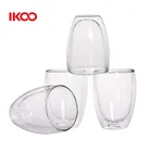 Glass Cup Glass Handmade Microwave Safe 380ml Glass Cup