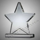 Competition New Custom High Quality Pentacle Optical Crystal Award Trophy Vender -OCA050
