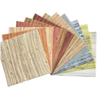 pe foam 3d wallpaper wholesale Wood grain foam panels wall sticker for home deco