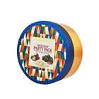 Custom Round Shaped Holiday Party Gift Candy Truffle Paper Tube Cardboard Cylinder Packaging Chocolate Box Pink