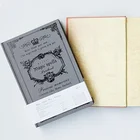 Retro European A5 Notebook Diary College Students Carry Notepad Magic Book