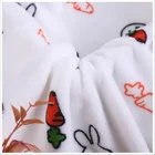 Custom Cute Design Baby Animal Blanket Print Flannel Fabric For Children Kids