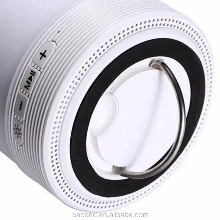 HF-Q6 portable wireless speaker with led Night light and mobile stand/Pen container quran lamp Colorful discoloration - ANKUX.COM