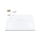 Eco-friendly sublimation mdf wooden jigsaw puzzle for kids
