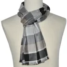 With Scarf Scarf High Quality Custom With Logo Long Section Man Women 100% Viscose Scarf