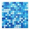 Artmosaic Lab Factory Price Hot Mosaic Blue Glass Tiles For Pool