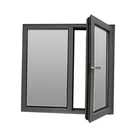 Aluminum tilt turn glass windows