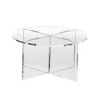 Customized clear freestanding acrylic cupcake display stand acrylic display stands wholesale