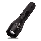 Customized Waterproof Mini Zoomable T6 xml 1000Lumen Tactical T6 led Aluminum Flashlight