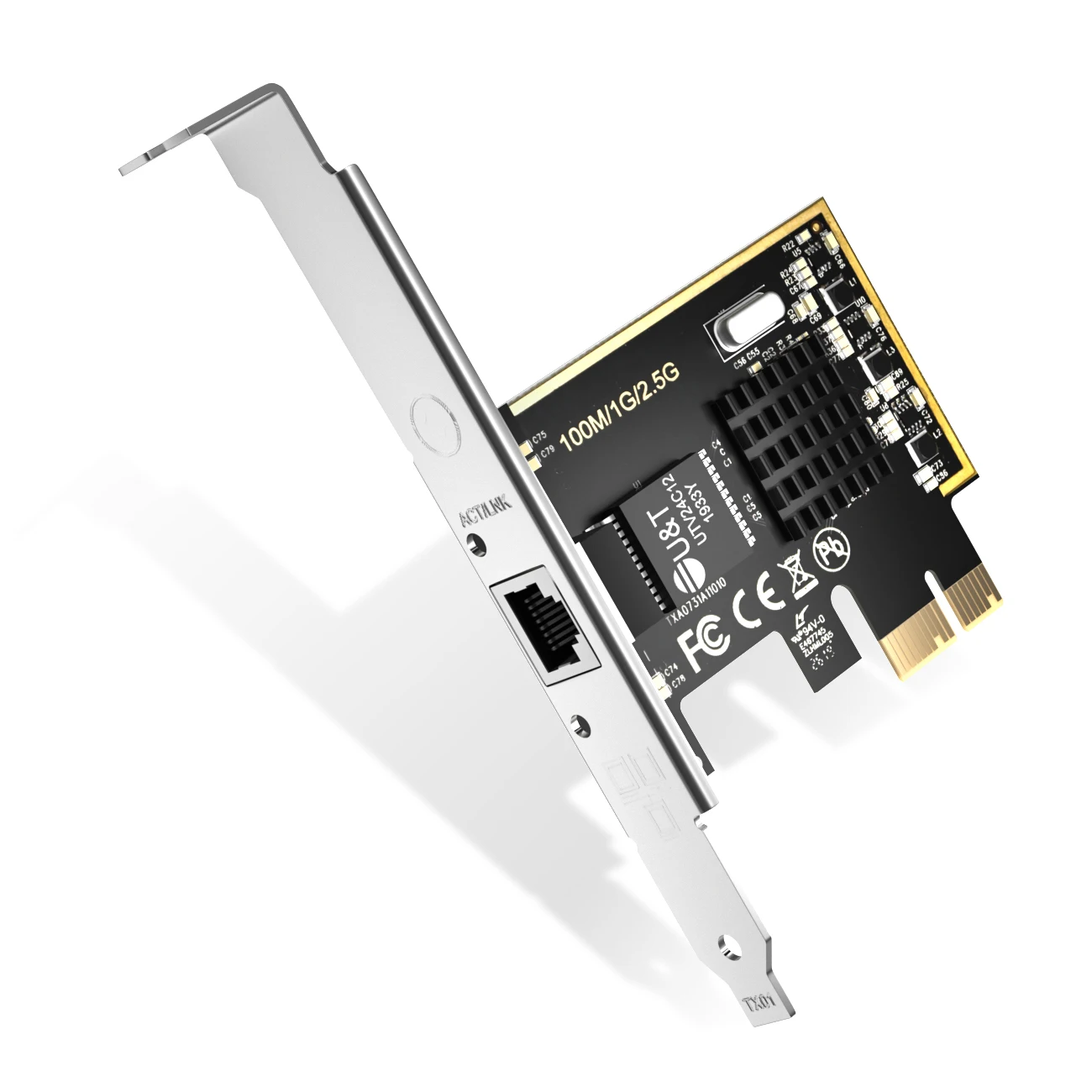 Tarjeta De Red PCIe Gigabit De Dos Puertos Adaptador Ethernet PCI