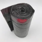100% Virgin HDPE Material Plastic Drawstring Garbage Bags Trash Can Liners