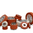 Hard Industrial Rubber Rollers For Woodworking Machinery Industry