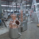 Distillery tank gin and vodka distiller alcohol still moonshine distillation